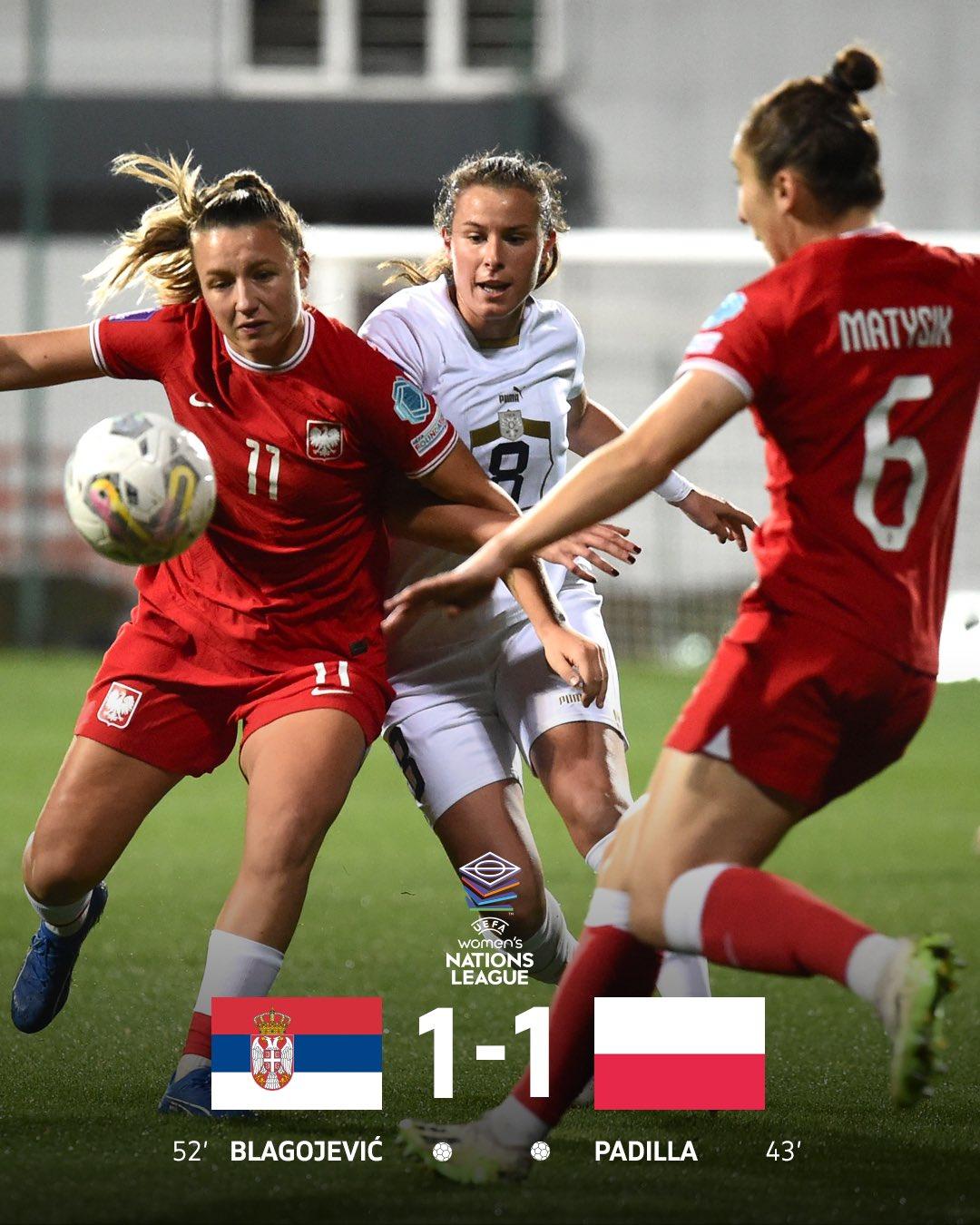 Serbia - Polska 1:1, 31.10.2023