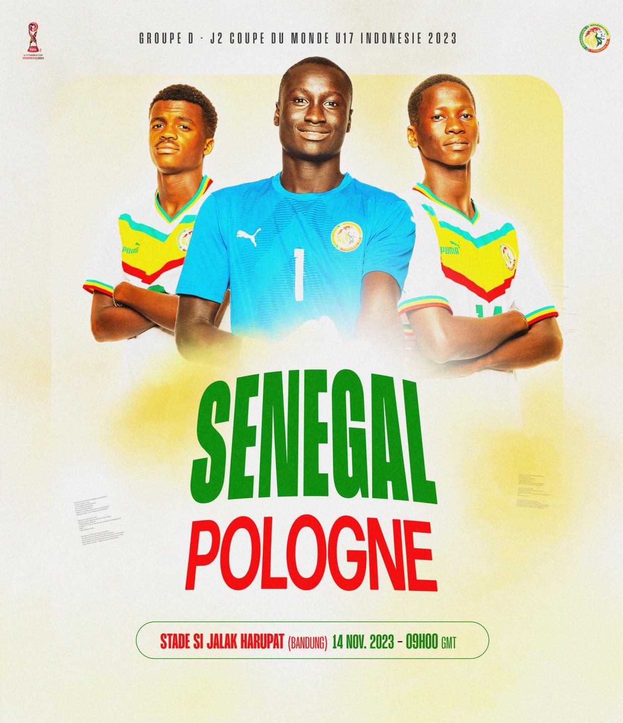 Senegal - Polska 4:1, 14.11.2023