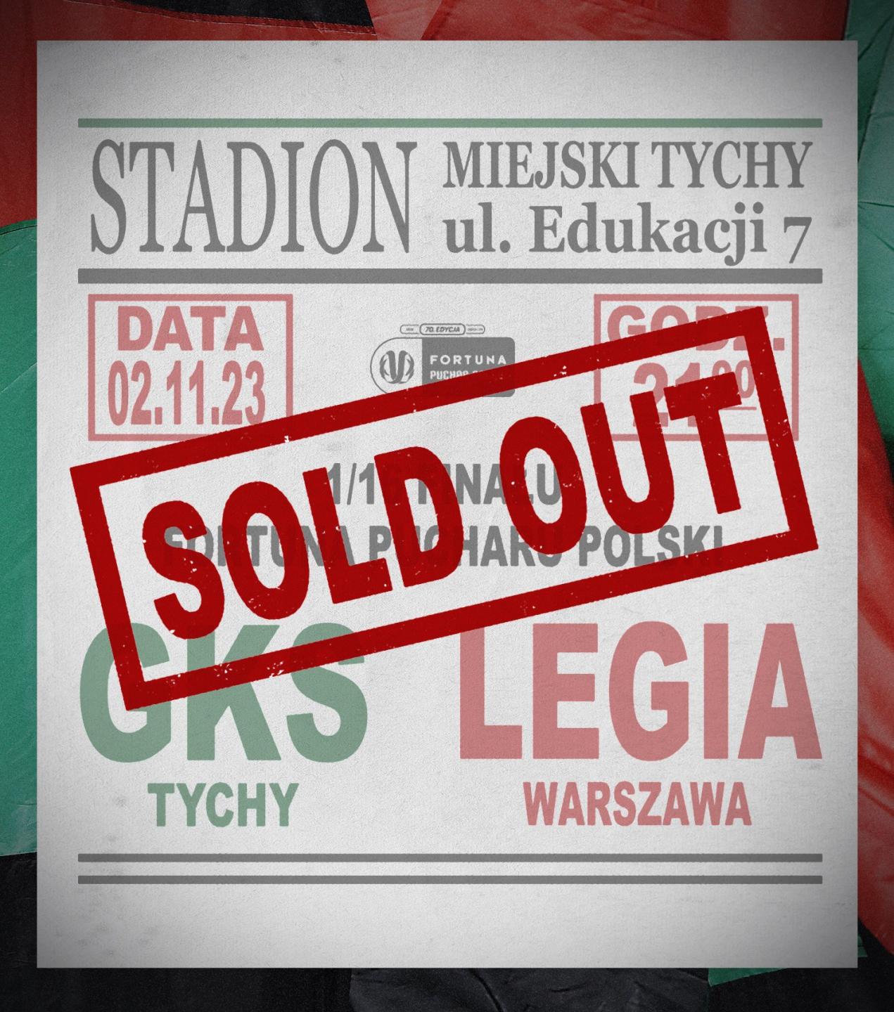 GKS Tychy - Legia Warszawa 0:3