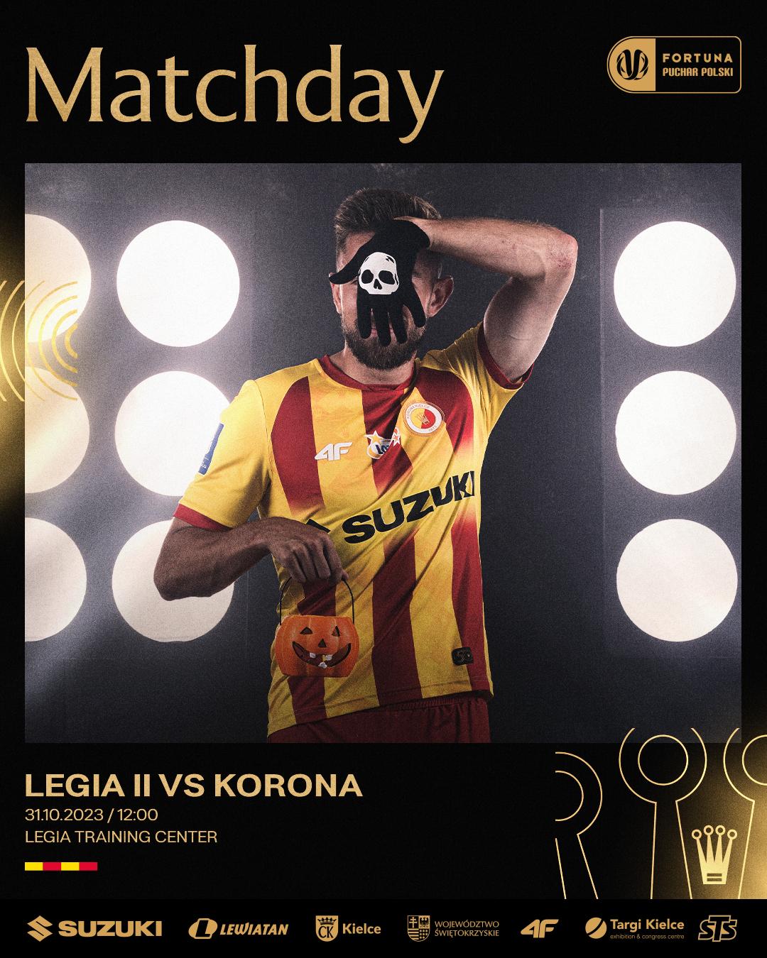 Legia II Warszawa - Korona Kielce 2:4 (pd.) (31.10.2023)