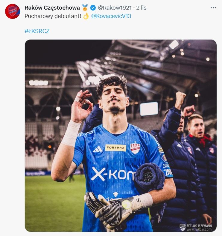 ŁKS Łódź - Raków Częstochowa 0:2 pd. (02.11.2023)