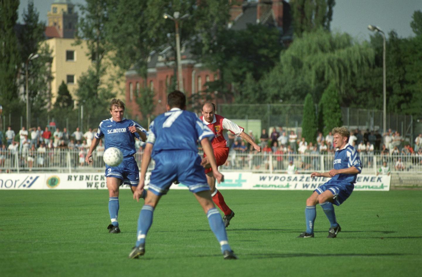 Odra Wodzisław Śląski - Rotor Wołgograd 3:4 (26.08.1997)