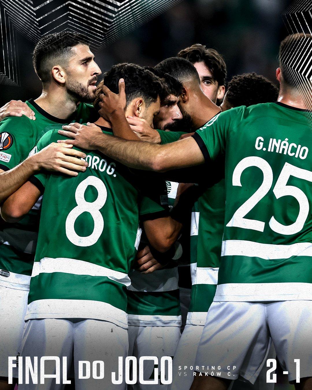 Sporting Lizbona - Raków Częstochowa 2:1, 09.11.2023