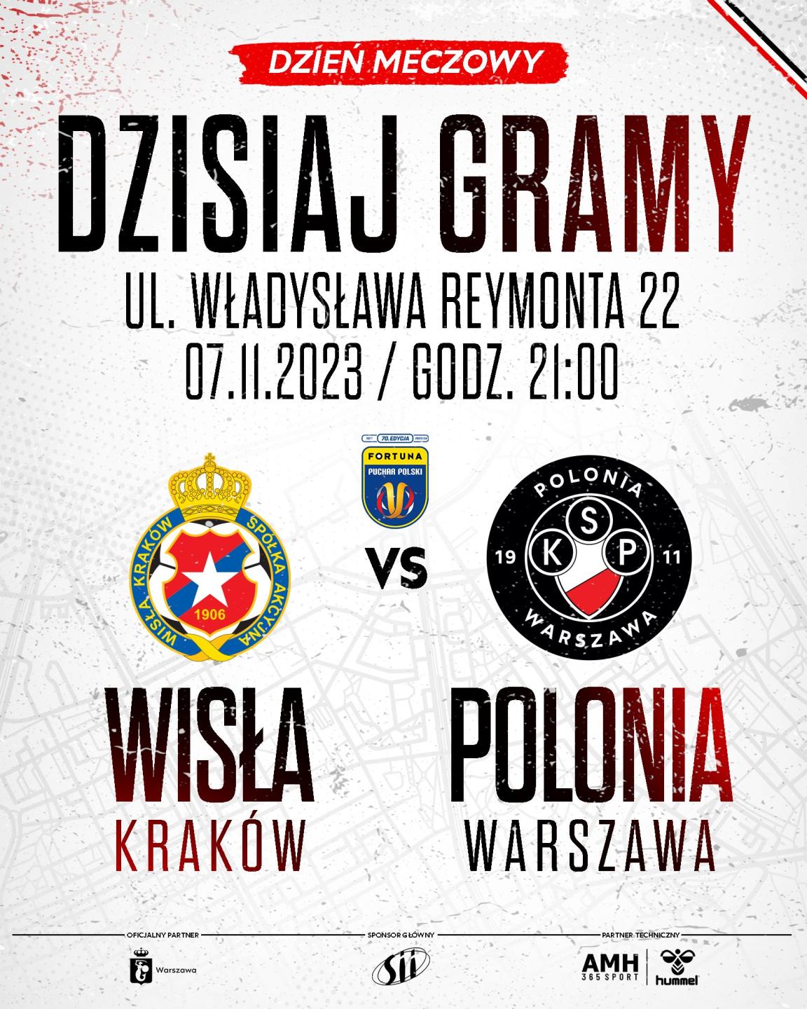Wisła Kraków - Polonia Warszawa 3:0 (07.11.2023)