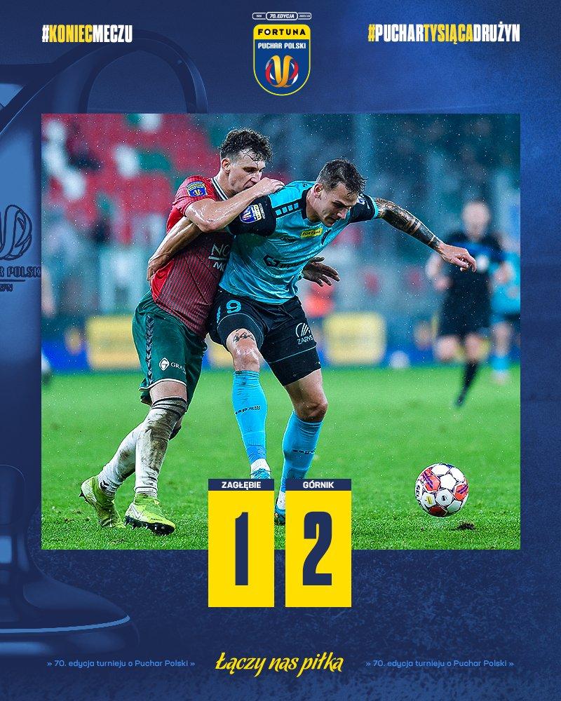 Zagłębie Sosnowiec - Górnik Zabrze 1:2 pd. (31.10.2023)