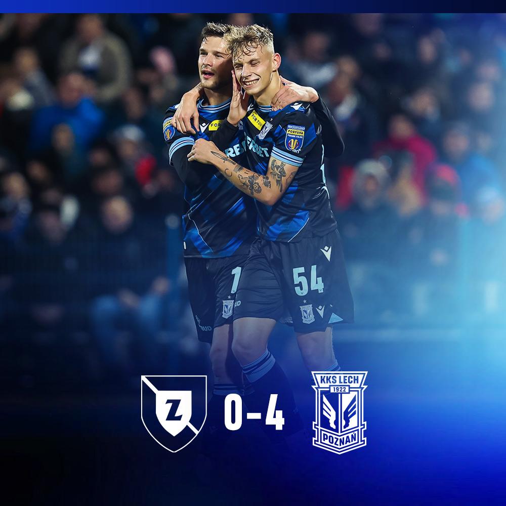 Zawisza Bydgoszcz - Lech Poznań 0:4 (31.10.2023)