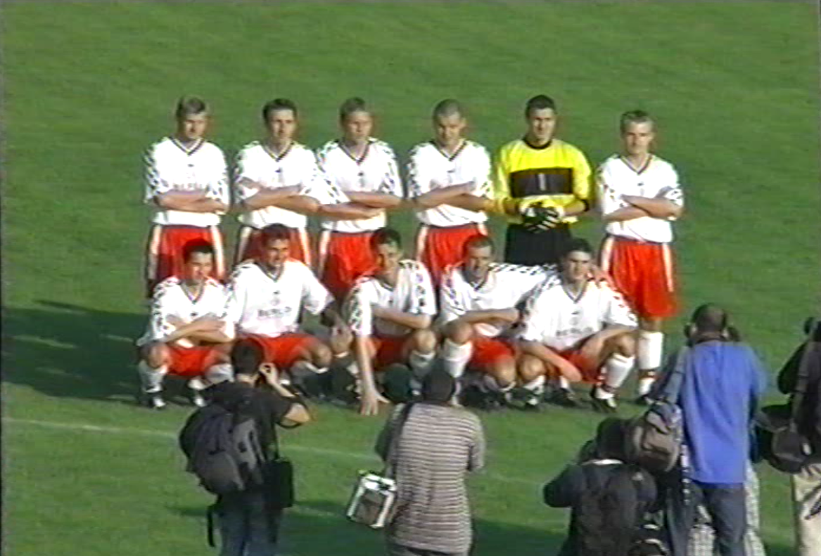 Mazowsze Grójec - Polska 1:8, 30.08.2000