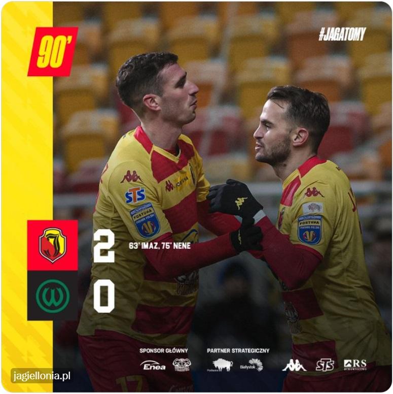 Jagiellonia Białystok - Warta Poznań 2:0 (05.12.2023)