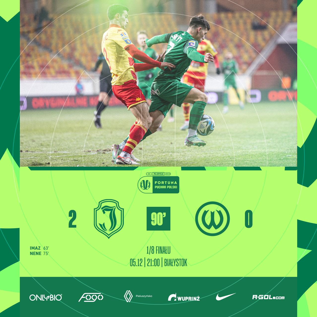 Jagiellonia Białystok - Warta Poznań 2:0 (05.12.2023)