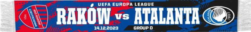 Raków Częstochowa - Atalanta Bergamo 0:4 (14.12.2023)
