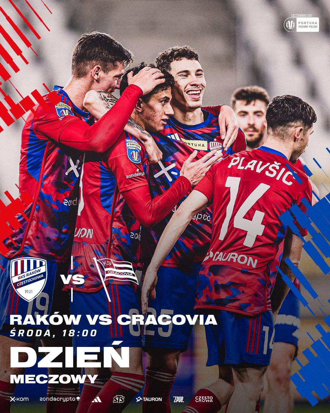 Raków Częstochowa - Cracovia 1:0 pd. (06.12.2023)