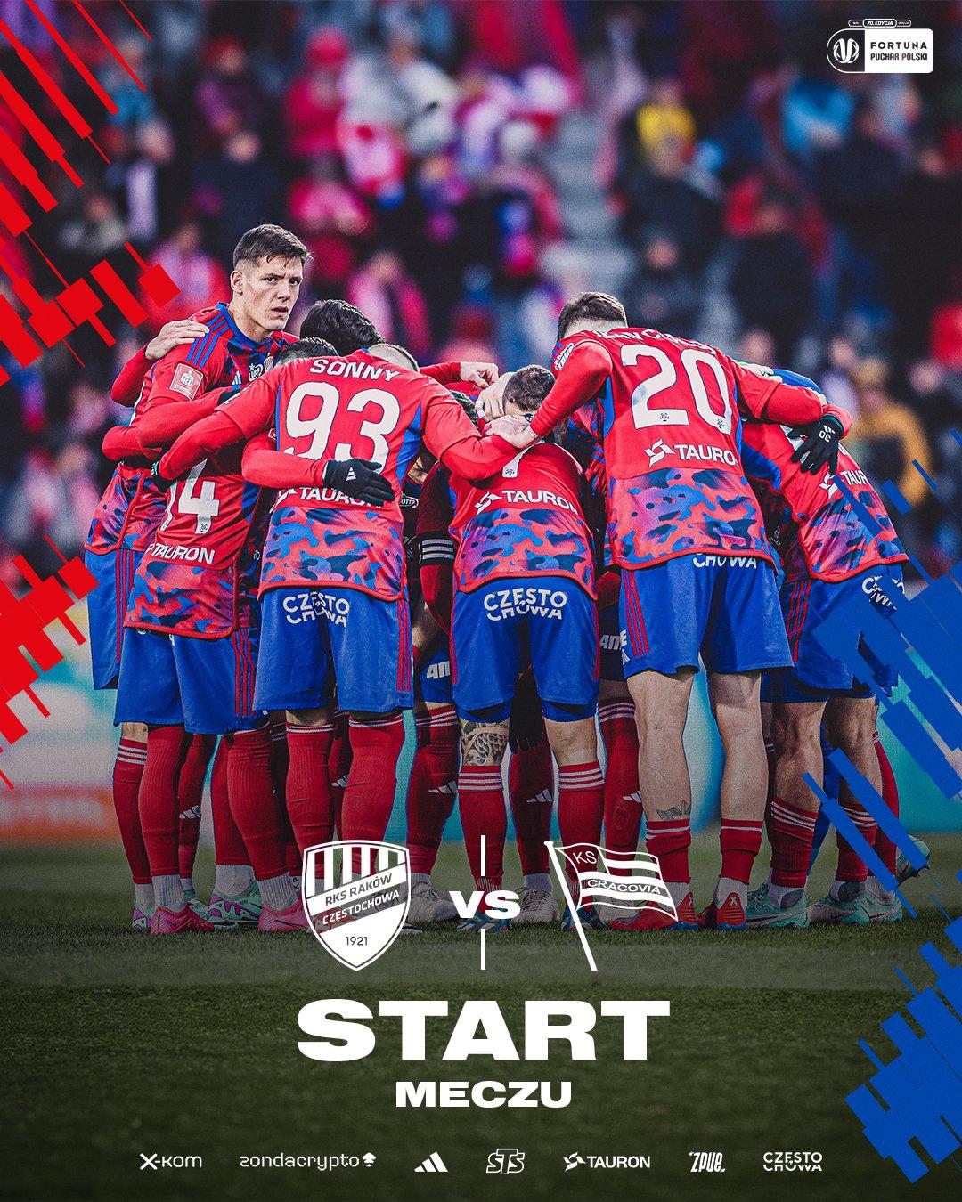 Raków Częstochowa - Cracovia 1:0 pd. (06.12.2023)