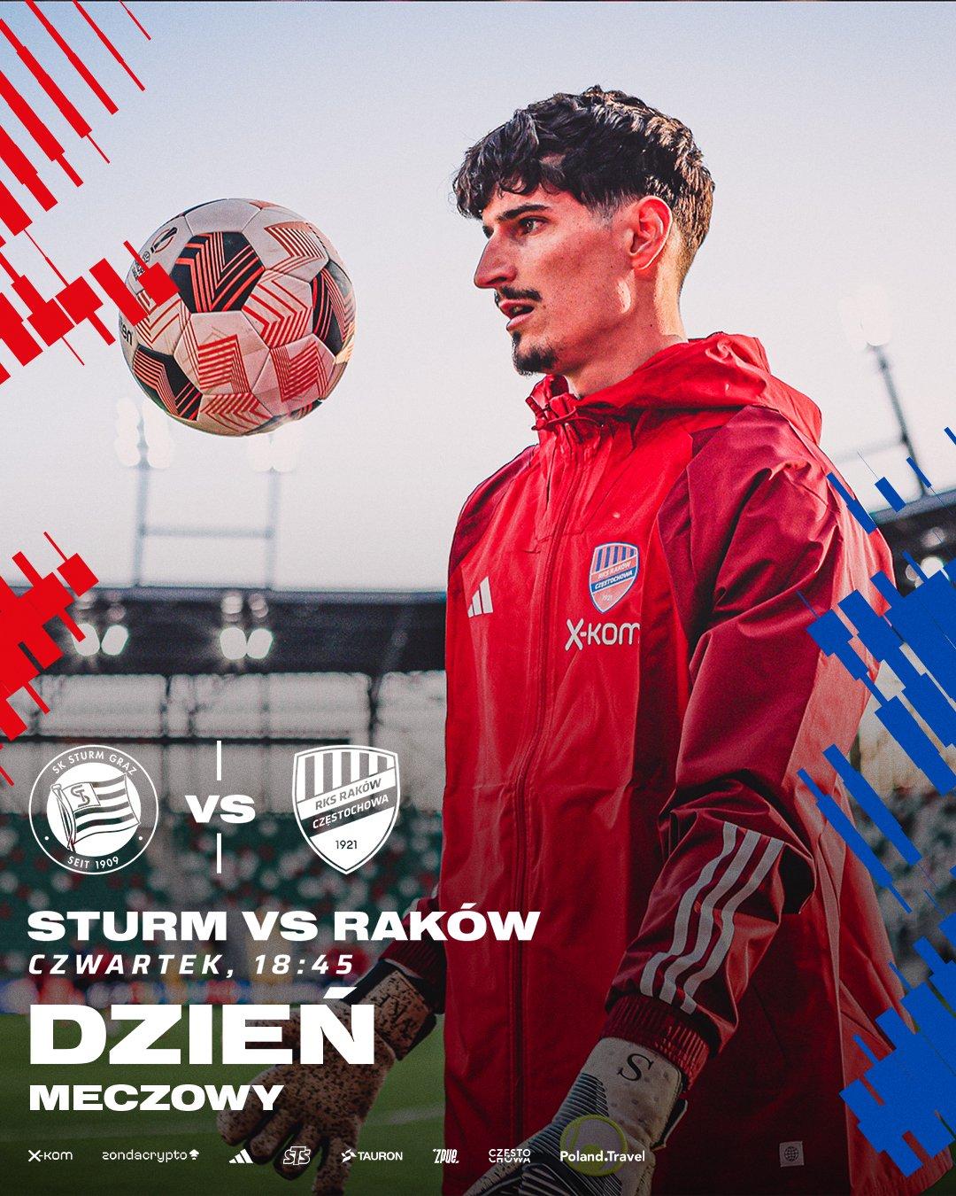 Sturm Graz - Raków Częstochowa 0:1 (30.11.2023)