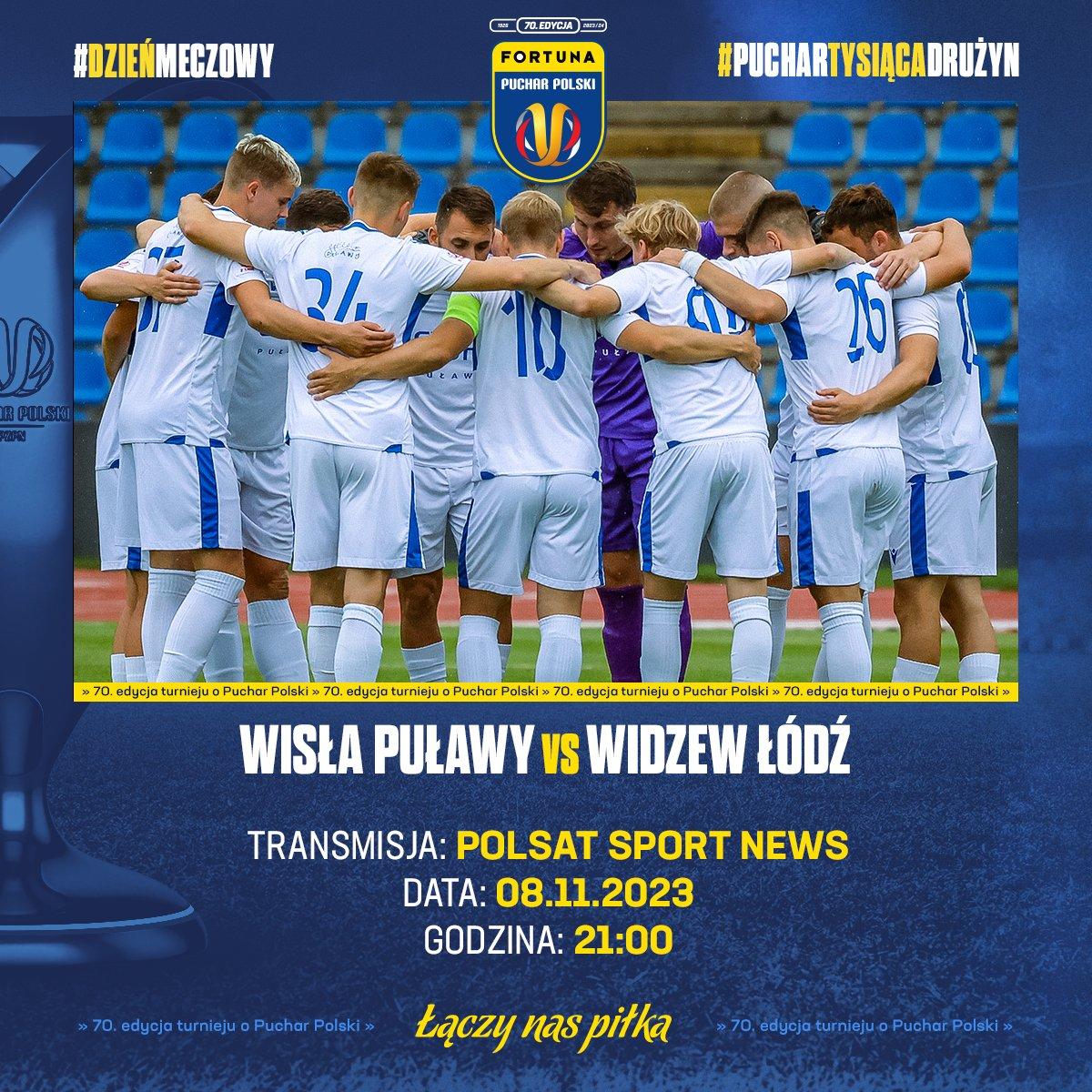 Wisła Puławy - Widzew Łódź 1:4 (08.11.2023)