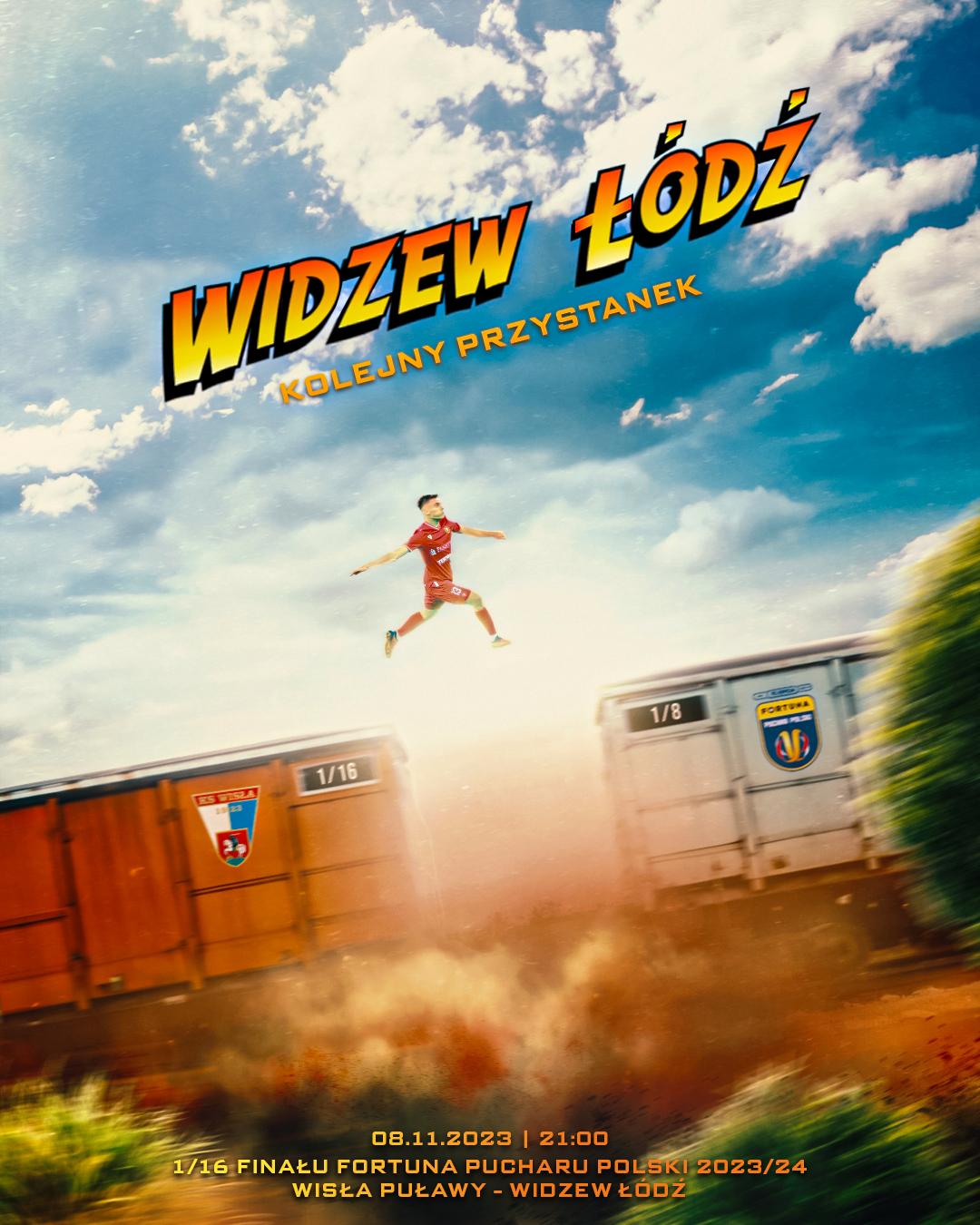 Wisła Puławy - Widzew Łódź 1:4 (08.11.2023)