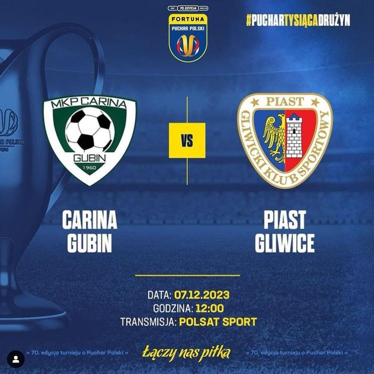 Carina Gubin - Piast Gliwice 2:5 (07.12.2023)