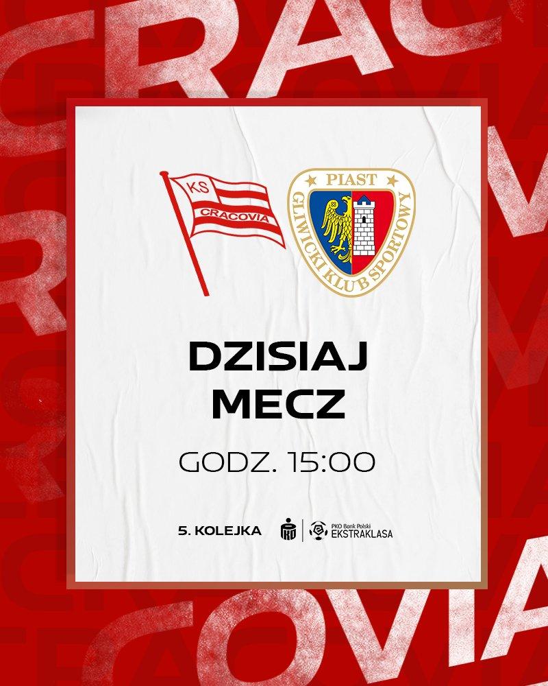 Cracovia - Piast Gliwice 0:1 (13.08.2022)