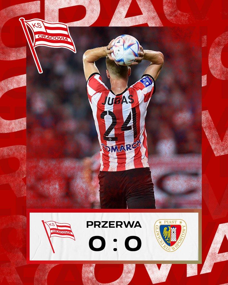 Cracovia - Piast Gliwice 0:1 (13.08.2022)