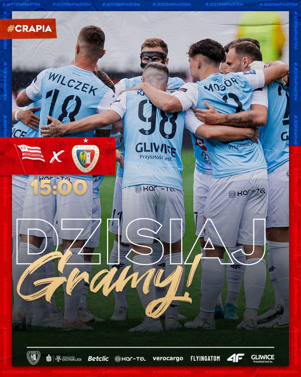 Cracovia - Piast Gliwice 0:1, 13.08.2022 