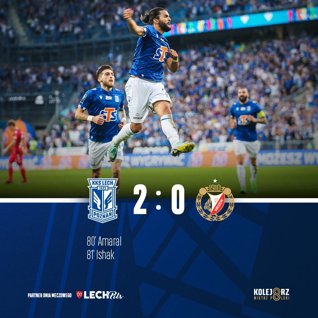 Lech Poznań - Widzew Łódź 2:0 (04.09.2022)