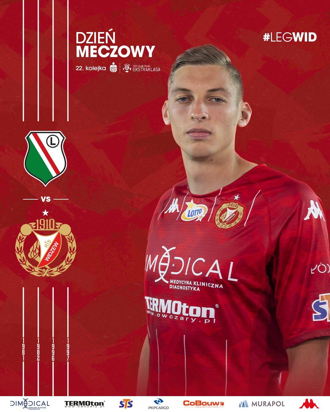 Legia Warszawa - Widzew Łódź 2:2 (24.02.2023)