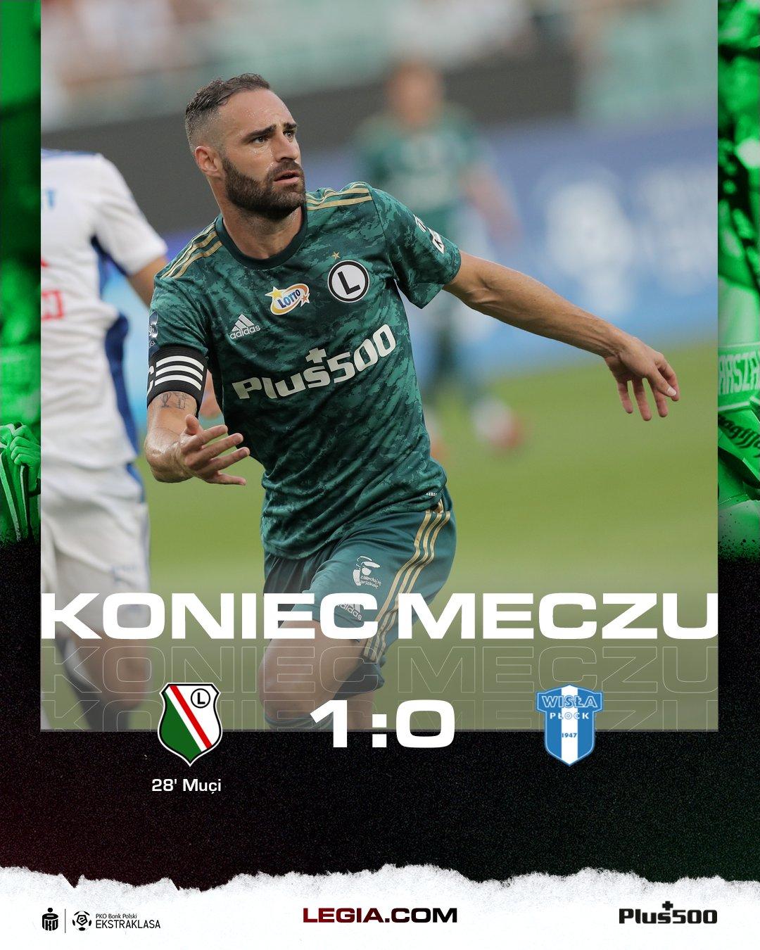 Legia Warszawa - Wisła Płock 1:0 (24.07.2021)