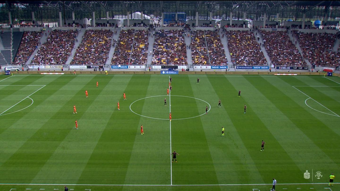 Pogoń Szczecin - Zagłębie Lubin 3:0 (27.08.2023)
