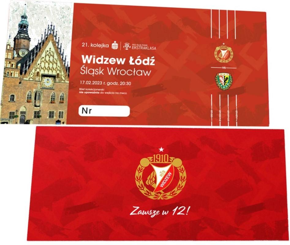 Widzew Łódź - Śląsk Wrocław 1:0 (17.02.2023)