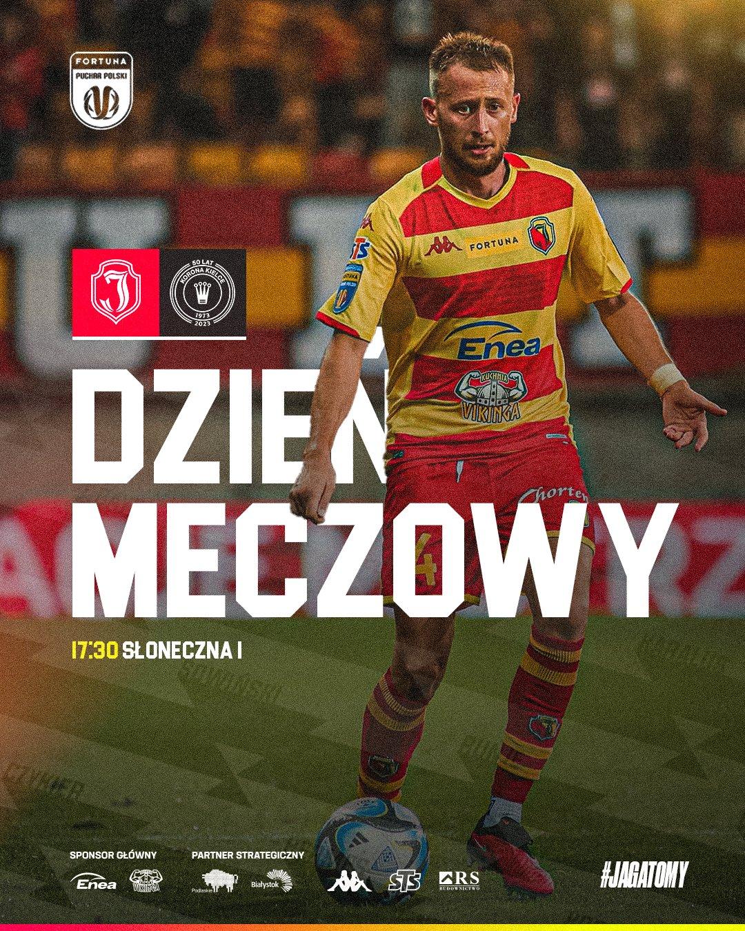 Jagiellonia Białystok - Korona Kielce 2:1 pd. (28.02.2024)