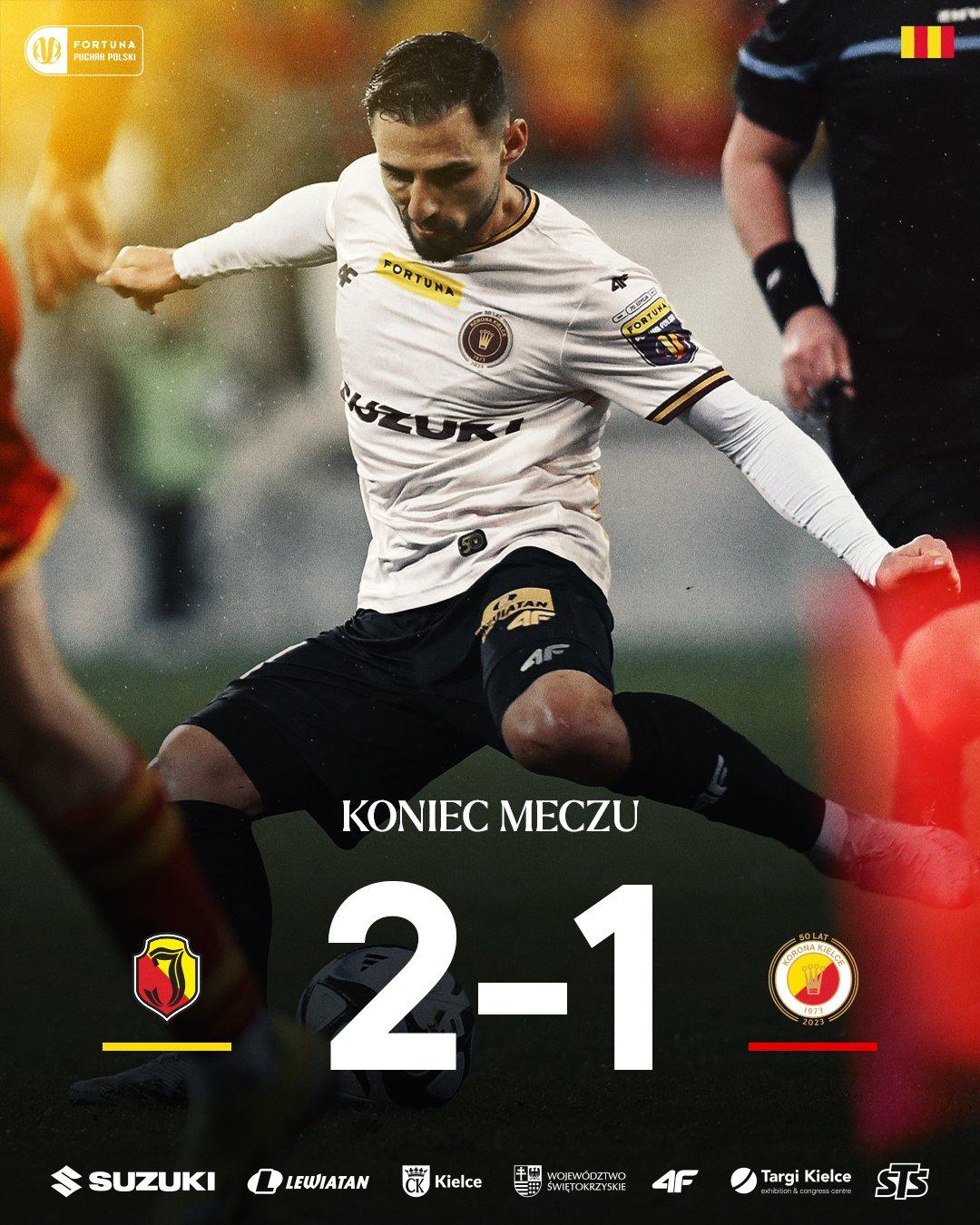 Jagiellonia Białystok - Korona Kielce 2:1 pd. (28.02.2024)