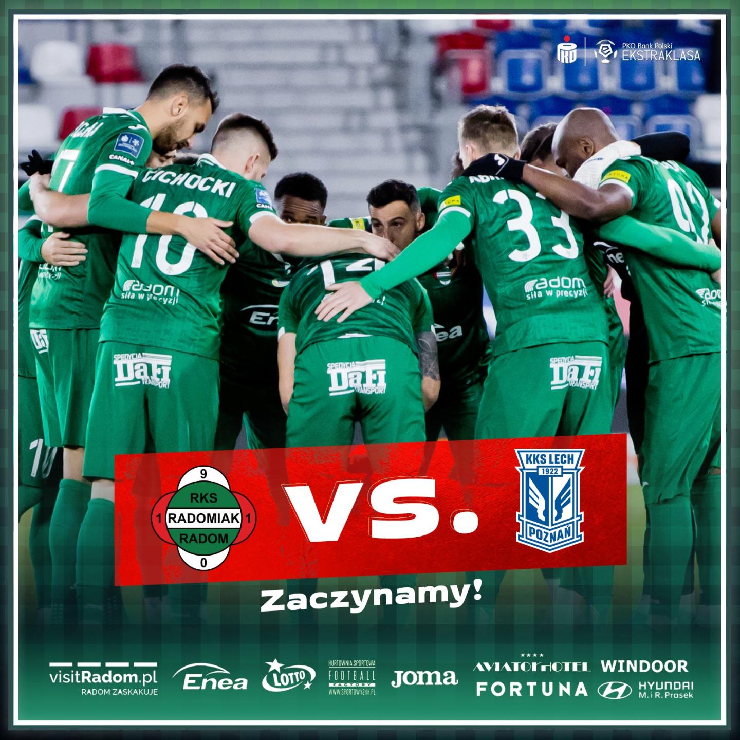 Radomiak Radom - Lech Poznań 1:1 (24.04.2023)