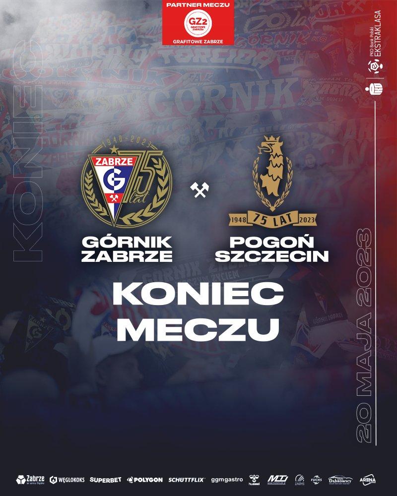 Górnik Zabrze - Pogoń Szczecin 2:1 (20.05.2023)