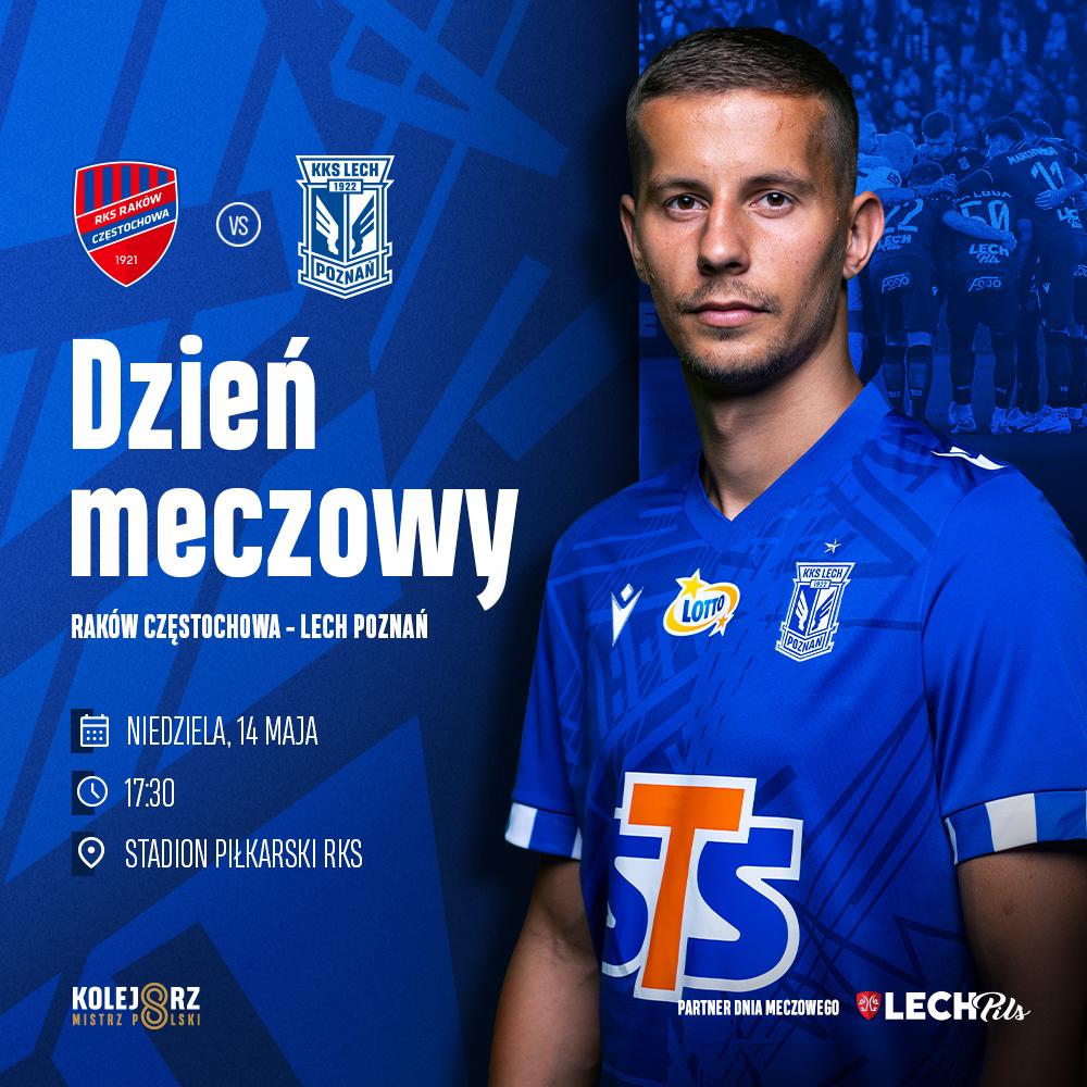 Raków Częstochowa - Lech Poznań 0:2 (14.05.2023)