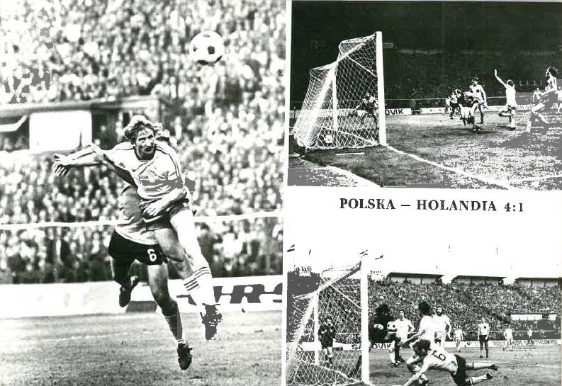 Pocztówka z meczu Polska - Holandia 4:1 (10.09.1975)