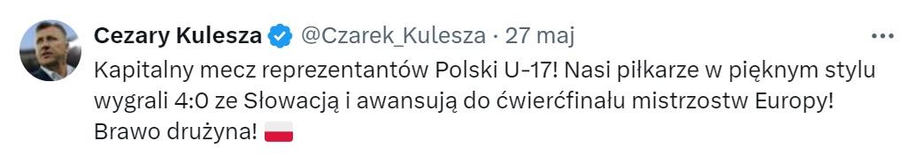 Polska - Słowacja 4:0 (27.05.2024)