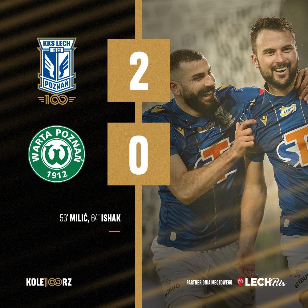 Lech Poznań - Warta Poznań 2:0 (28.11.2021)