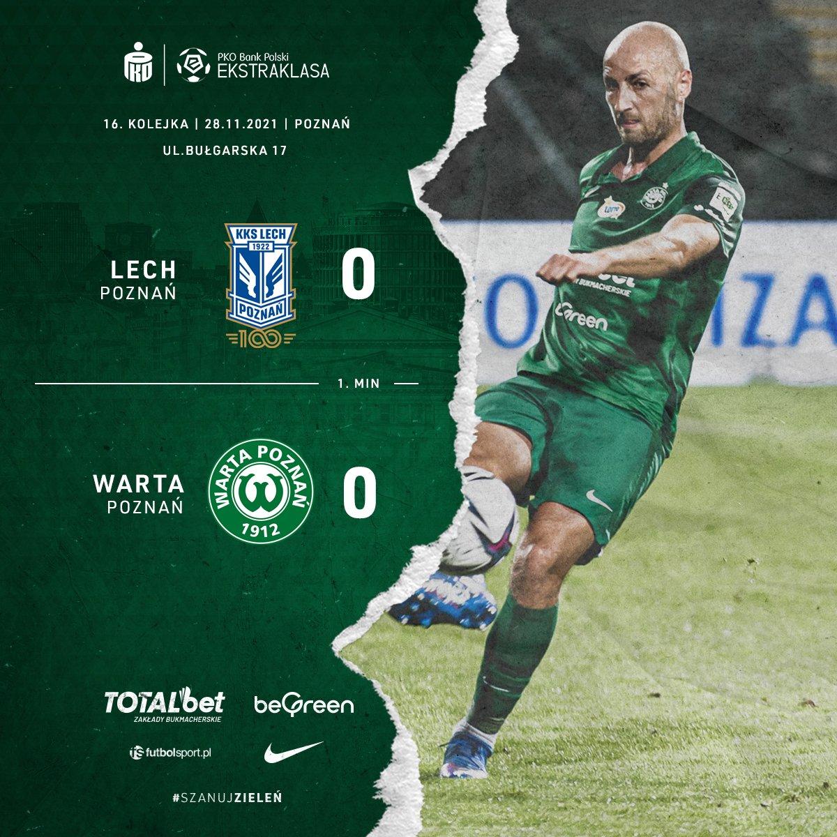 Lech Poznań - Warta Poznań 2:0 (28.11.2021)