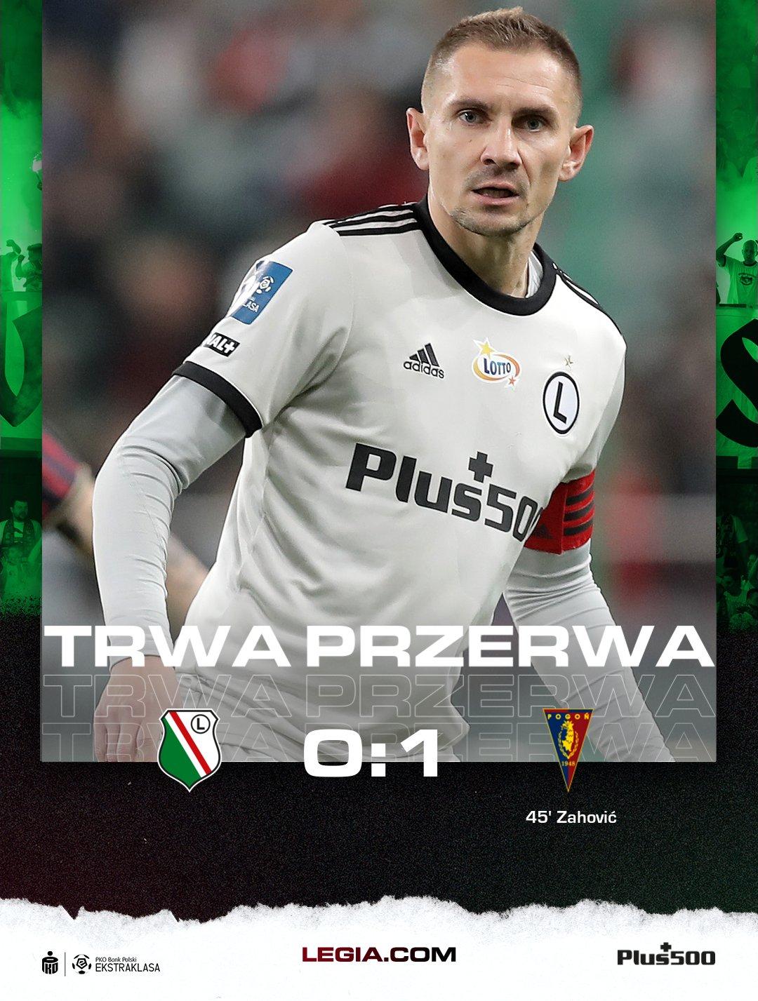 Legia Warszawa - Pogoń Szczecin 0:2 (31.10.2021)