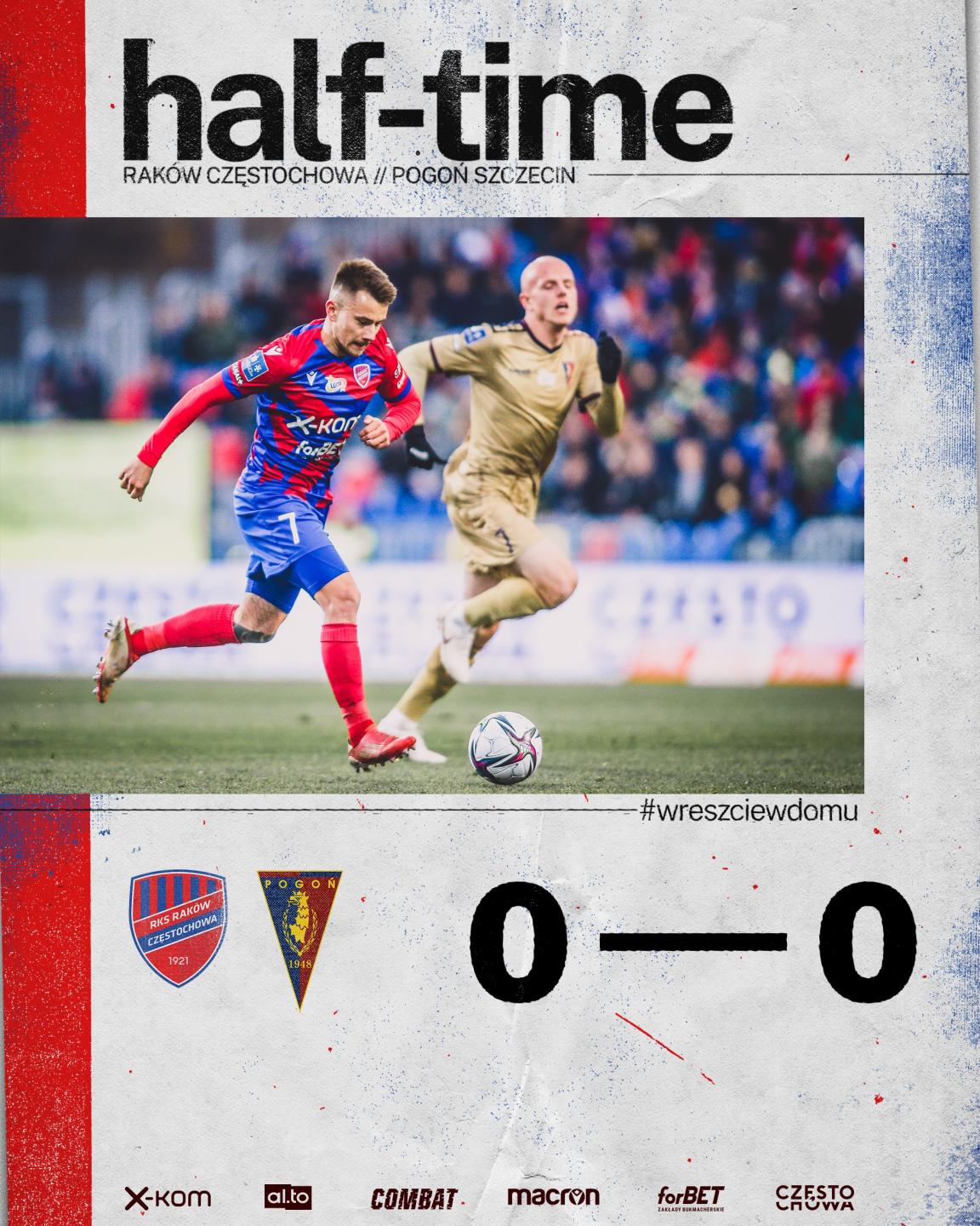 Raków Częstochowa - Pogoń Szczecin 0:0 (07.11.2021)