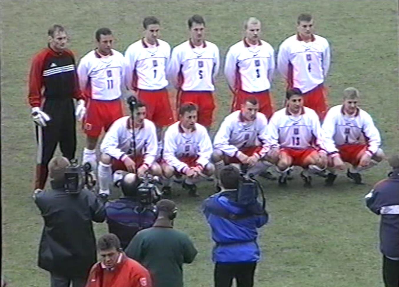 Kadra PZPN - Olimpia Warszawa 3:0 (23.03.1999)