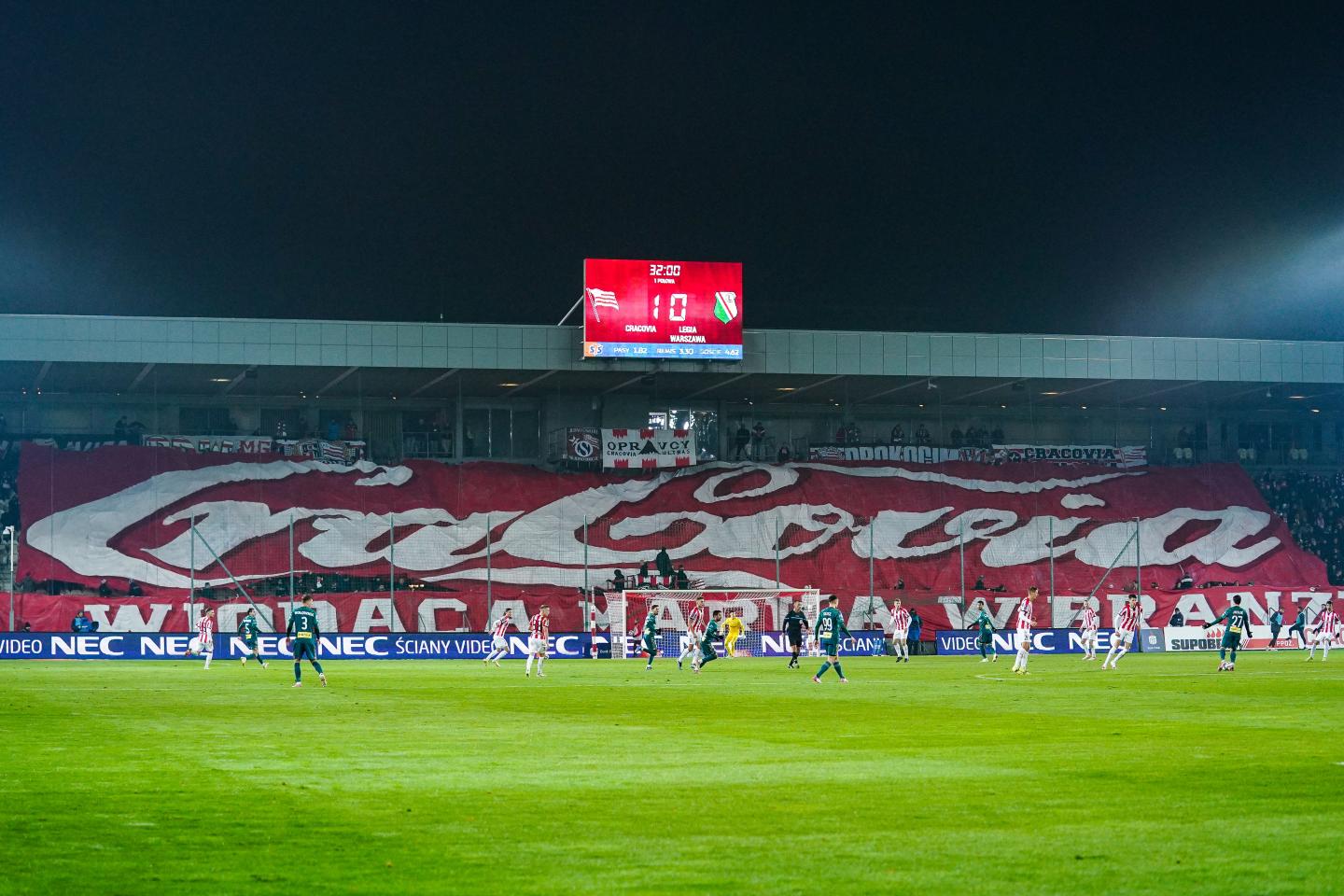 Cracovia - Legia Warszawa 1:0 (05.12.2021)