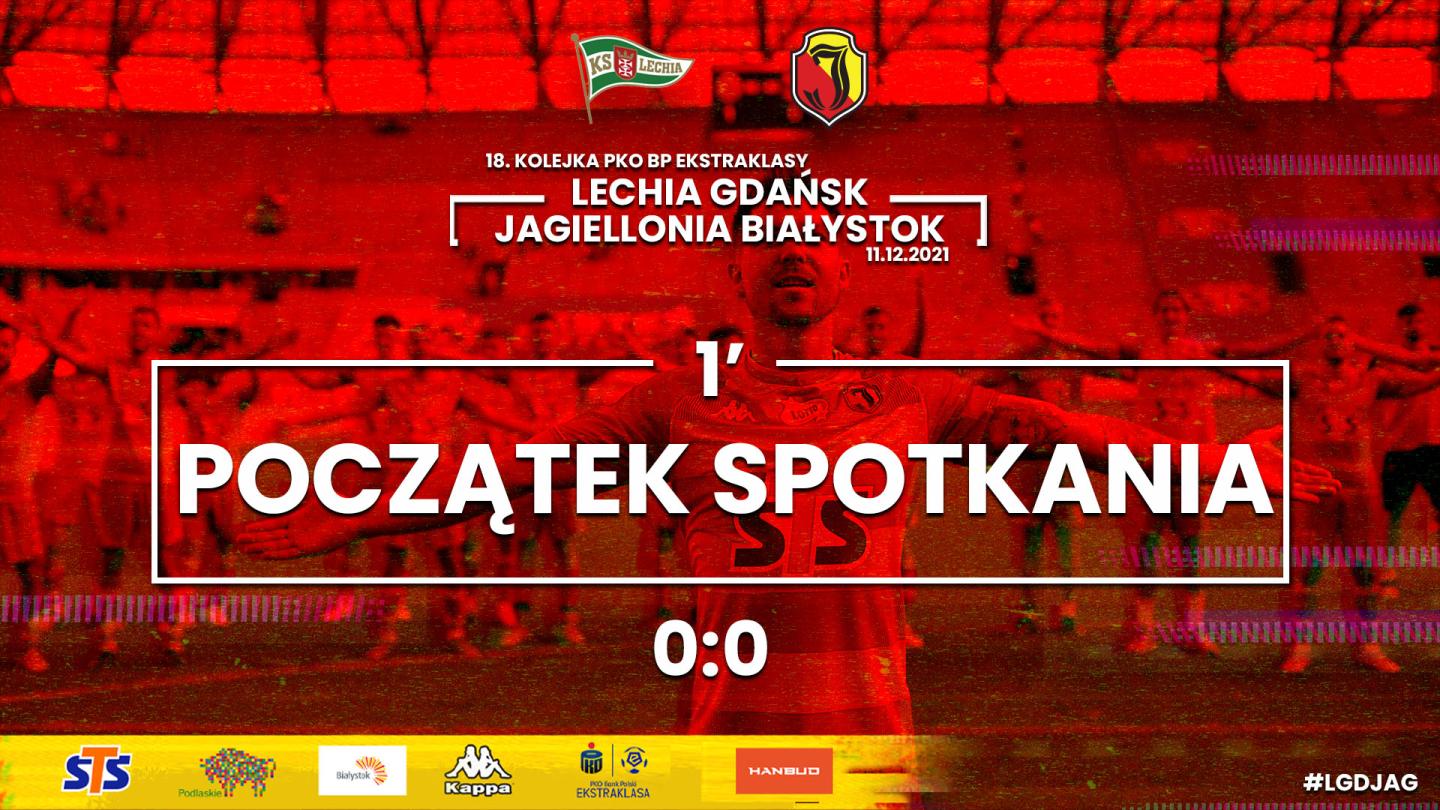Lechia Gdańsk - Jagiellonia Białystok 1:2 (11.12.2021)