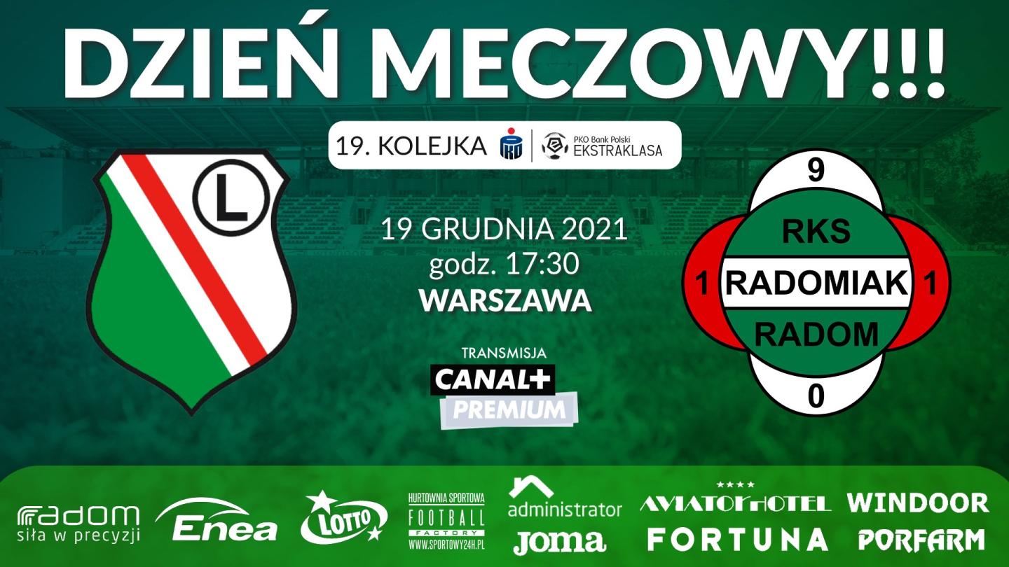 Legia Warszawa - Radomiak Radom 0:3 (19.12.2021)