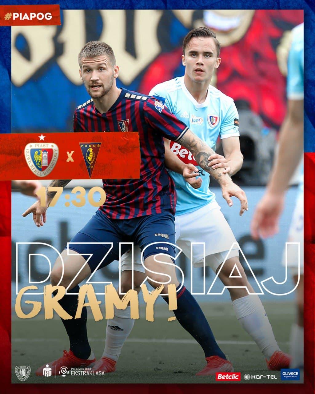 Piast Gliwice - Pogoń Szczecin 0:2 (05.02.2022)