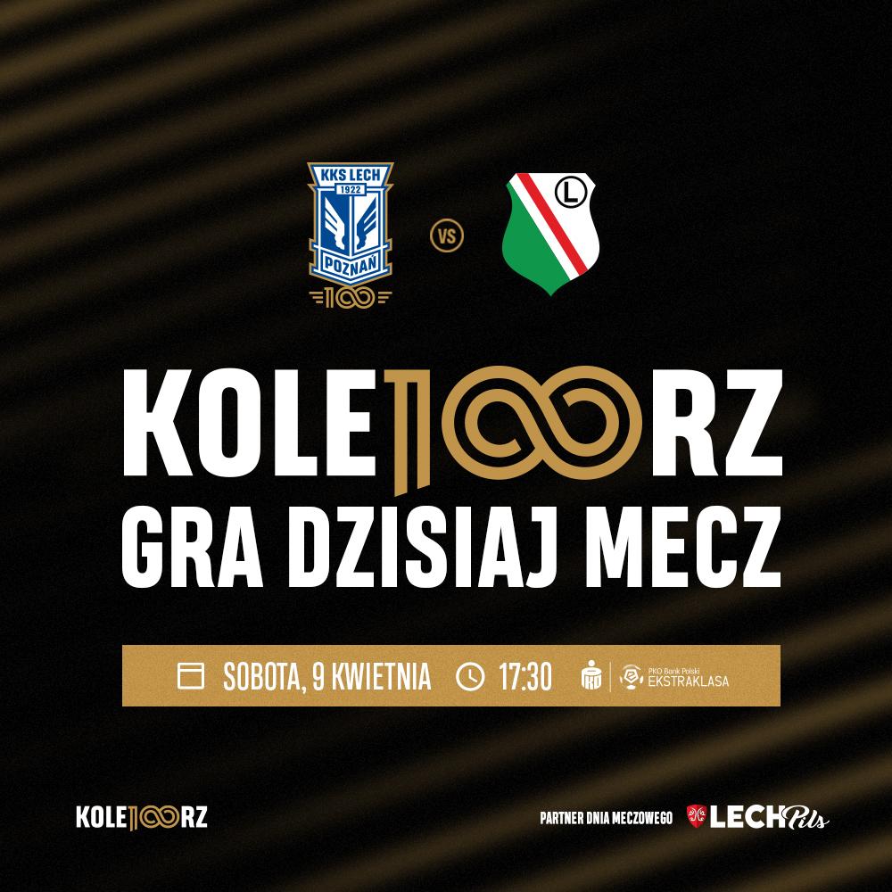 Lech Poznań - Legia Warszawa 1:1 (09.04.2022)