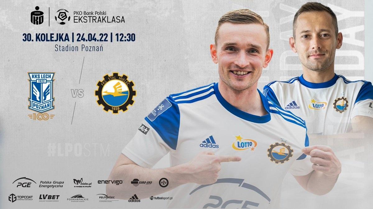 Lech Poznań - Stal Mielec 3:1 (24.04.2022)