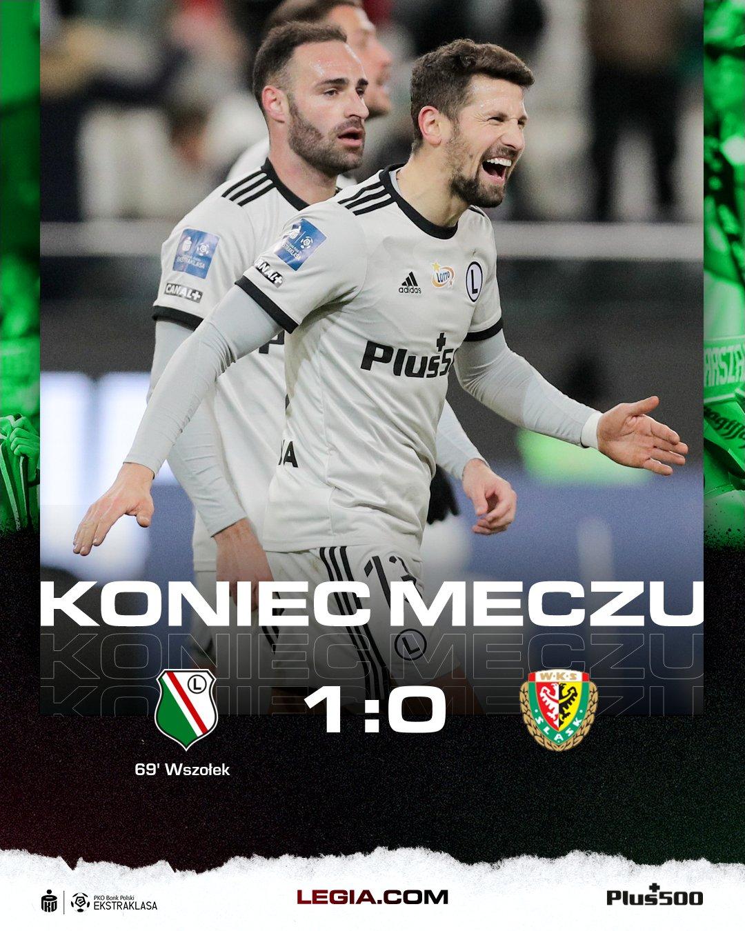 Legia Warszawa - Śląsk Wrocław 1:0 (07.03.2022)