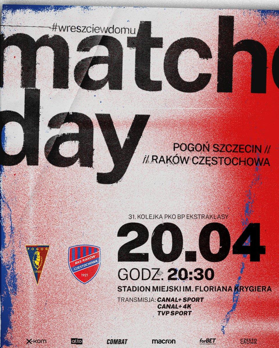Pogoń Szczecin - Raków Częstochowa 1:2 (20.04.2022)