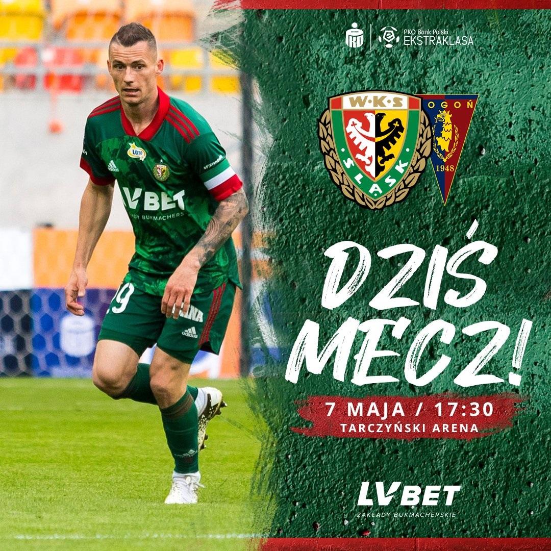 Śląsk Wrocław - Pogoń Szczecin 1:1 (07.05.2022)