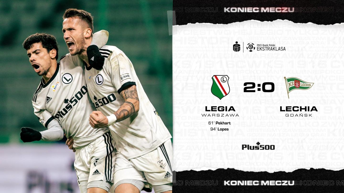Legia Warszawa - Lechia Gdańsk 2:0 (05.12.2020)